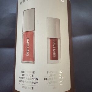 Haus Labs By Lady Gaga Lip Gloss - Honey Shimmer & Persimmon